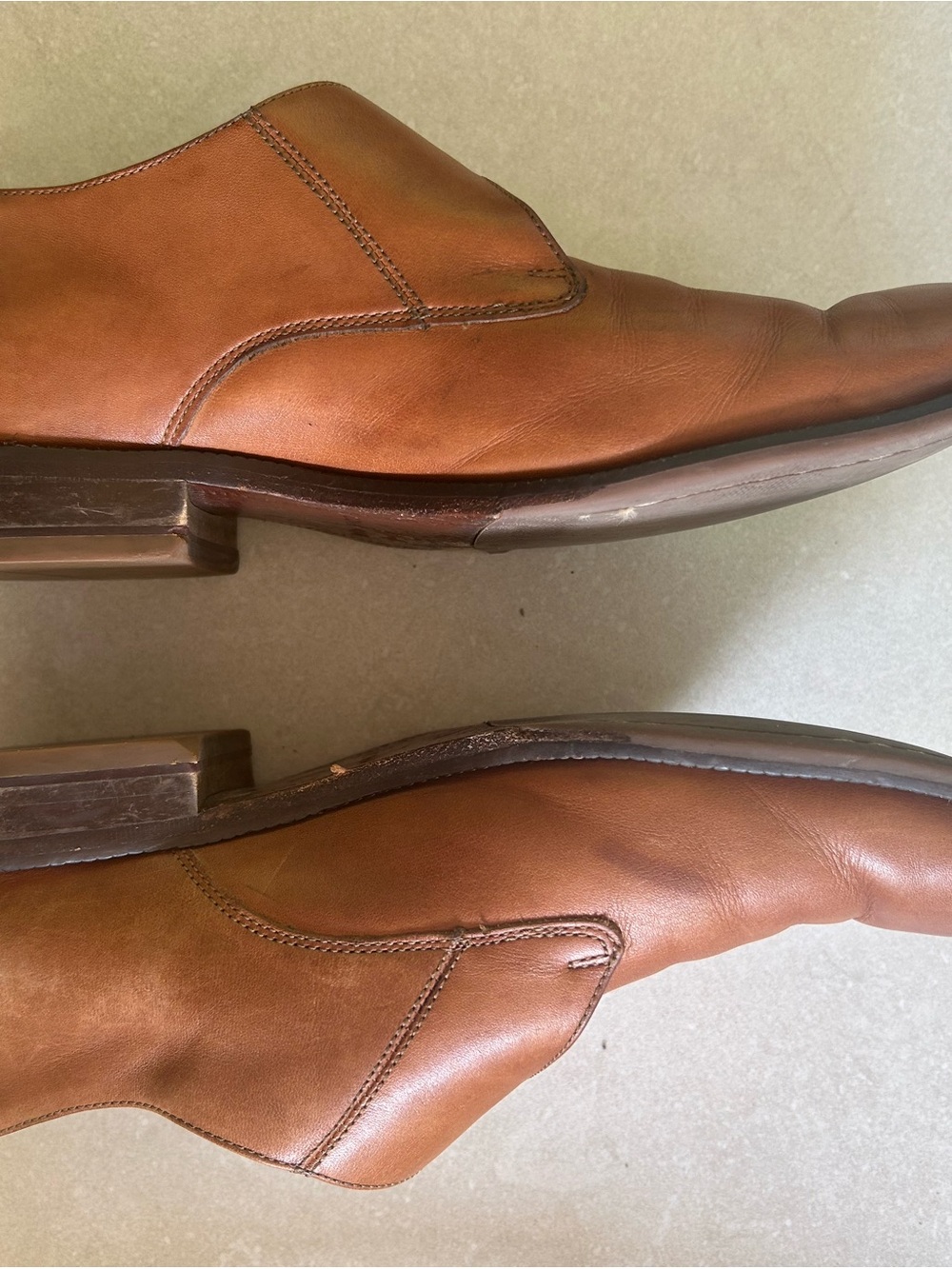 Cole Haan Leather Loafers | Classic Slip-On Comfort Shoes - Picture 3 of 4